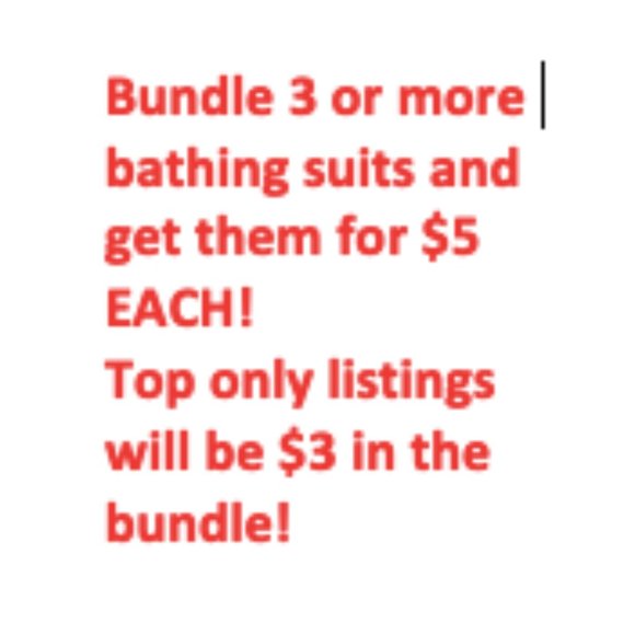 SWIM SALE - Picture 1 of 1